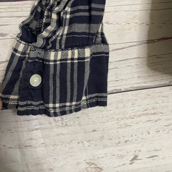 BP by Nordstrom Blue Plaid Button Up, Size Small - Picture 5 of 6